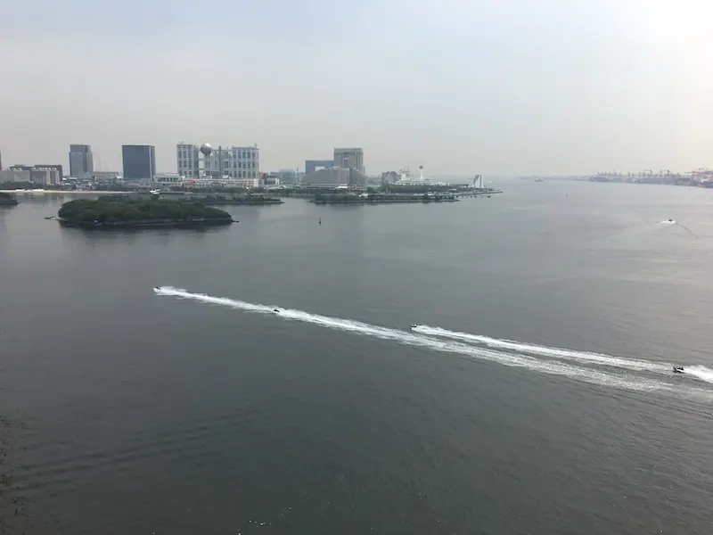お台場エリアを眺められるスポット