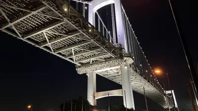 芝浦南ふ頭公園はどんな場所？レインボーブリッジ直下を歩ける海辺の公園を解説