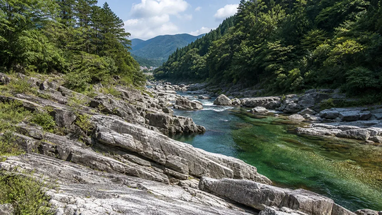 【寝覚の床】木曽川が削った花崗岩を眺める、上松町の渓谷さんぽ