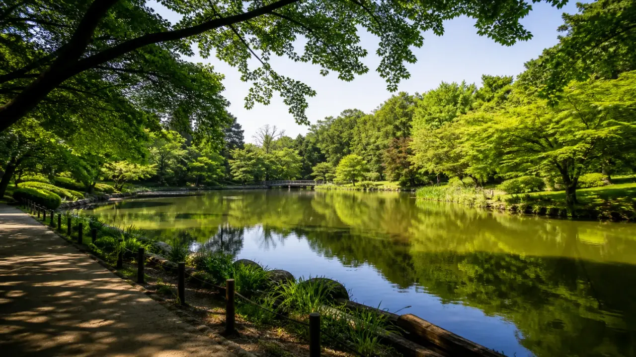 埼玉県上尾市の上尾丸山公園を歩く散歩記事。大池、林間広場、水生植物池、自然学習館周辺を半日で楽しむポイントをまとめます。
