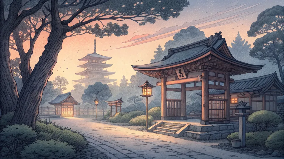 【体験談】あきる野の静かな神社・阿伎留神社｜穴場への散歩で朝を迎える1人の時間