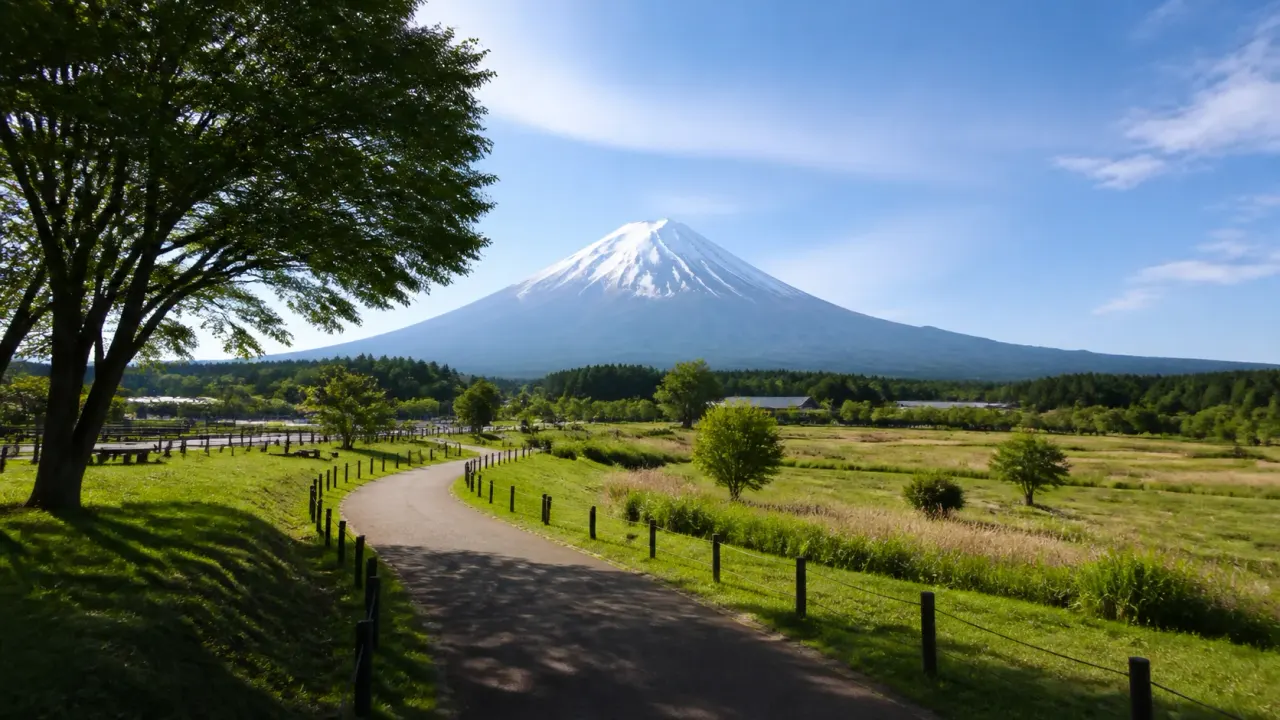 富士宮市・朝霧高原の道の駅周辺を歩く散歩ガイド。短時間で富士山を眺める回り方、立ち寄り方、天候別の注意点をまとめます。