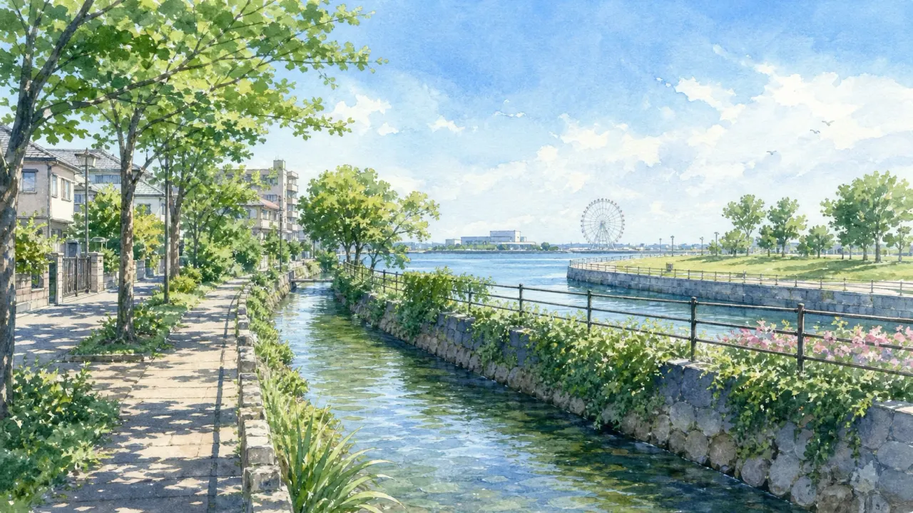 江戸川区で散歩したい人向けに、葛西臨海公園、行船公園、古川親水公園、一之江境川親水公園、新左近川親水公園、小松川千本桜、篠崎公園を整理。水辺と公園を楽しむ散歩ガイドです。