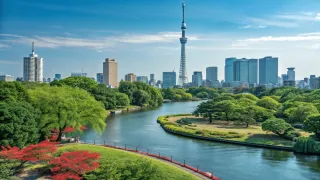 【穴場】江東区の越中島公園で静かな散歩｜隅田川テラスから望む越中島の景色5選
