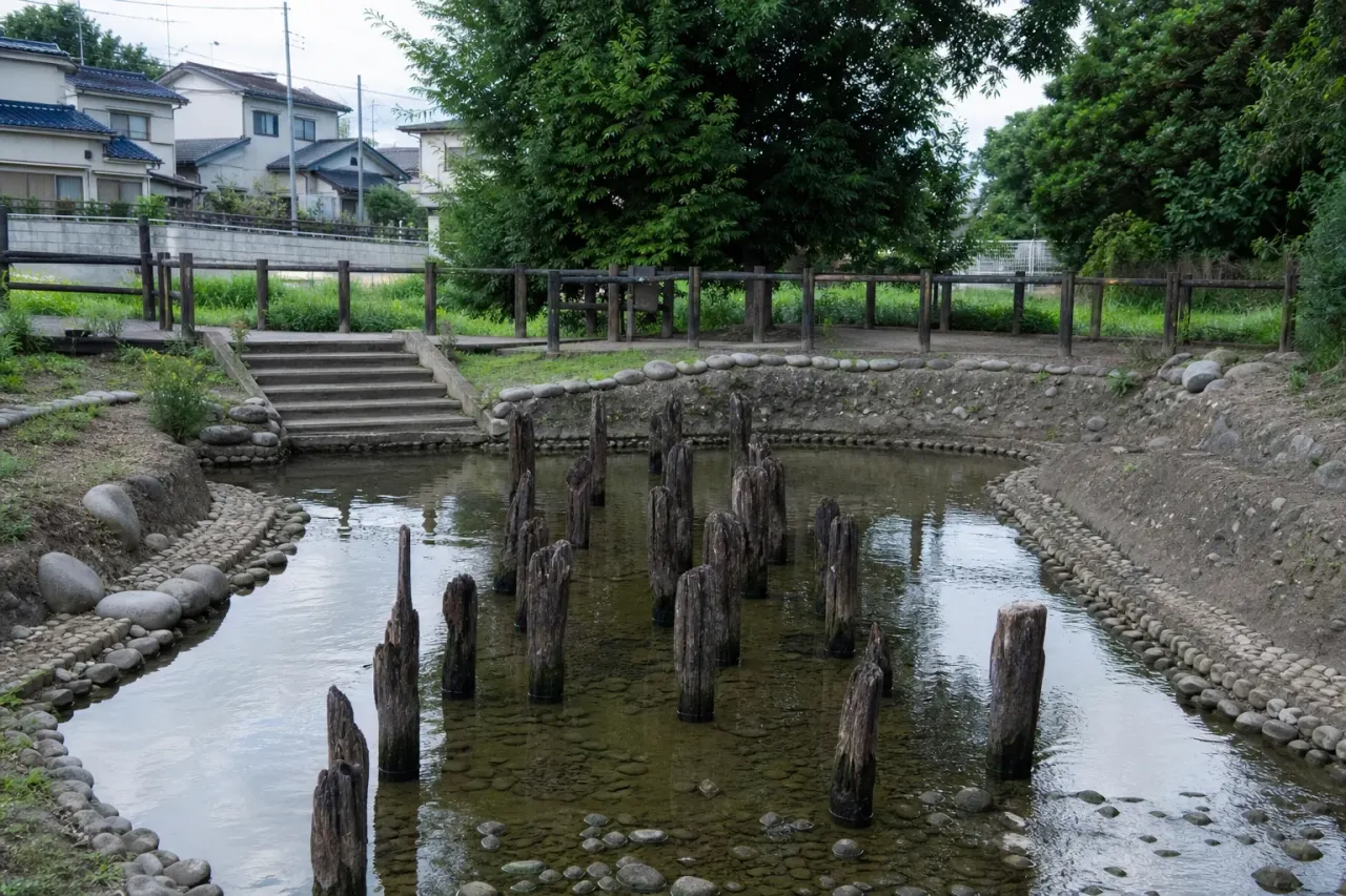 茅ヶ崎市下町屋の旧相模川橋脚で、関東大震災によって水田に出現した中世の橋杭と液状化の痕跡を見に行く散歩を紹介。今宿バス停から短時間で歩ける見どころをまとめます。