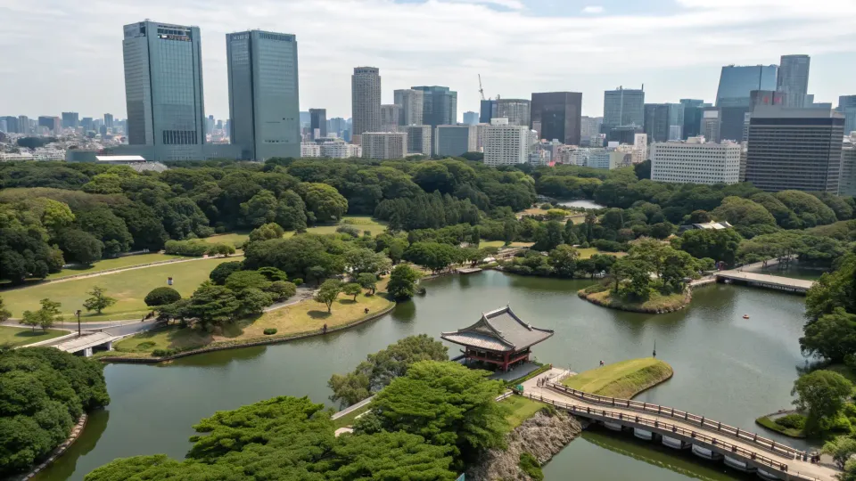 【370年の物語】浜離宮恩賜庭園の歴史｜徳川将軍家の鷹狩り場から現代までの変遷を解説
