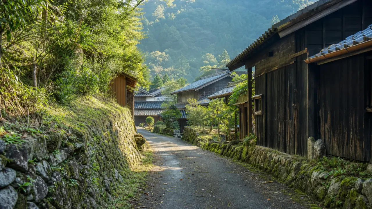 焼津市の花沢の里を歩く散歩ガイド。静岡県初の重要伝統的建造物群保存地区で、石垣、板張りの家並み、法華寺、満観峰方面の山すそを1〜2時間で歩く回り方をまとめます。