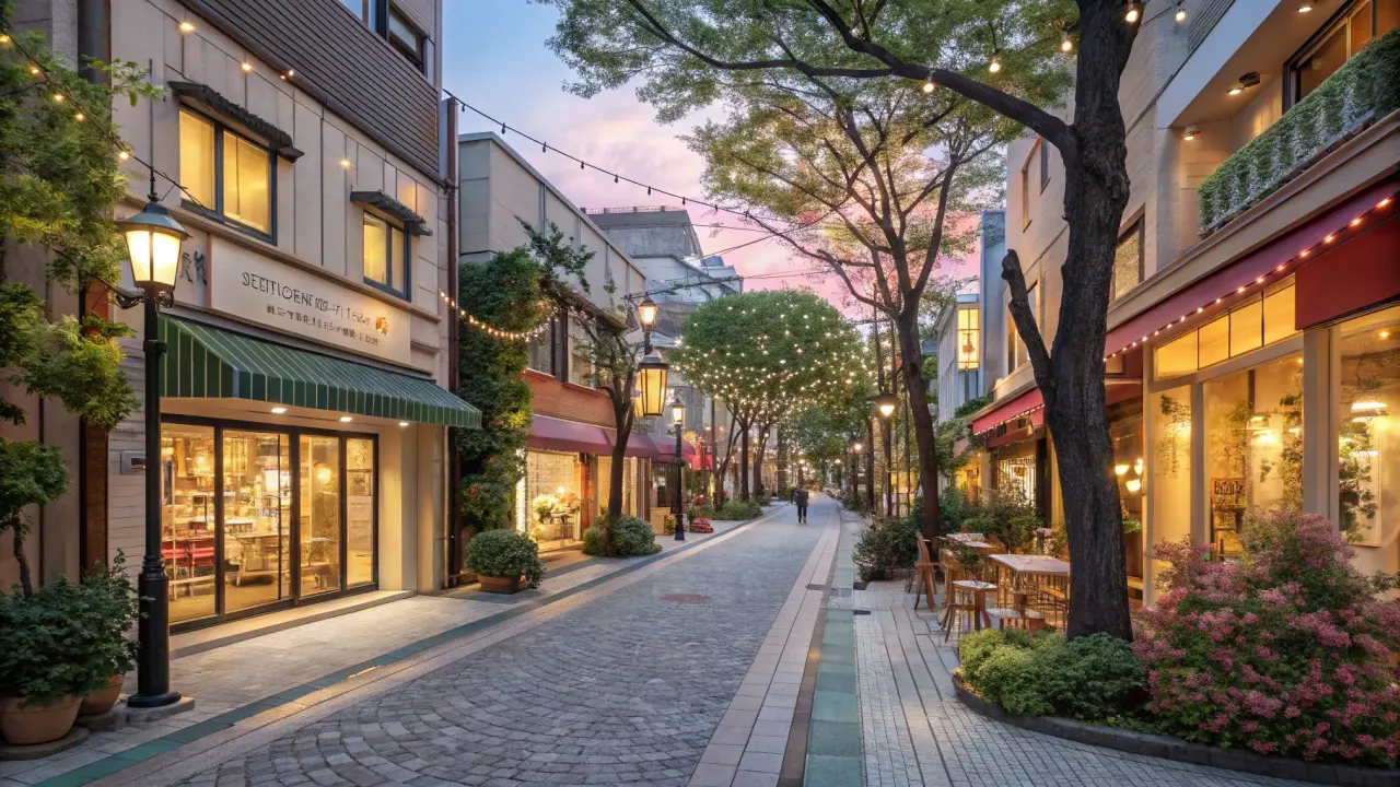 麻布十番の商店街と坂道を巡る一人向けの静かな散歩コース2時間半を紹介。喧騒から離れて自分だけの静かな時間を過ごせます。