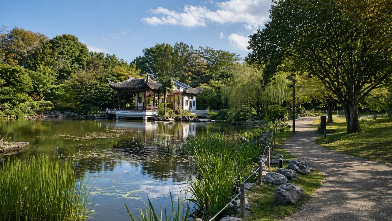 横浜・本牧市民公園で、上海横浜友好園やトンボ池を静かに歩く散歩を紹介。三溪園南門へ自然につながる、本牧らしい1時間前後の橋渡しコースをまとめます。