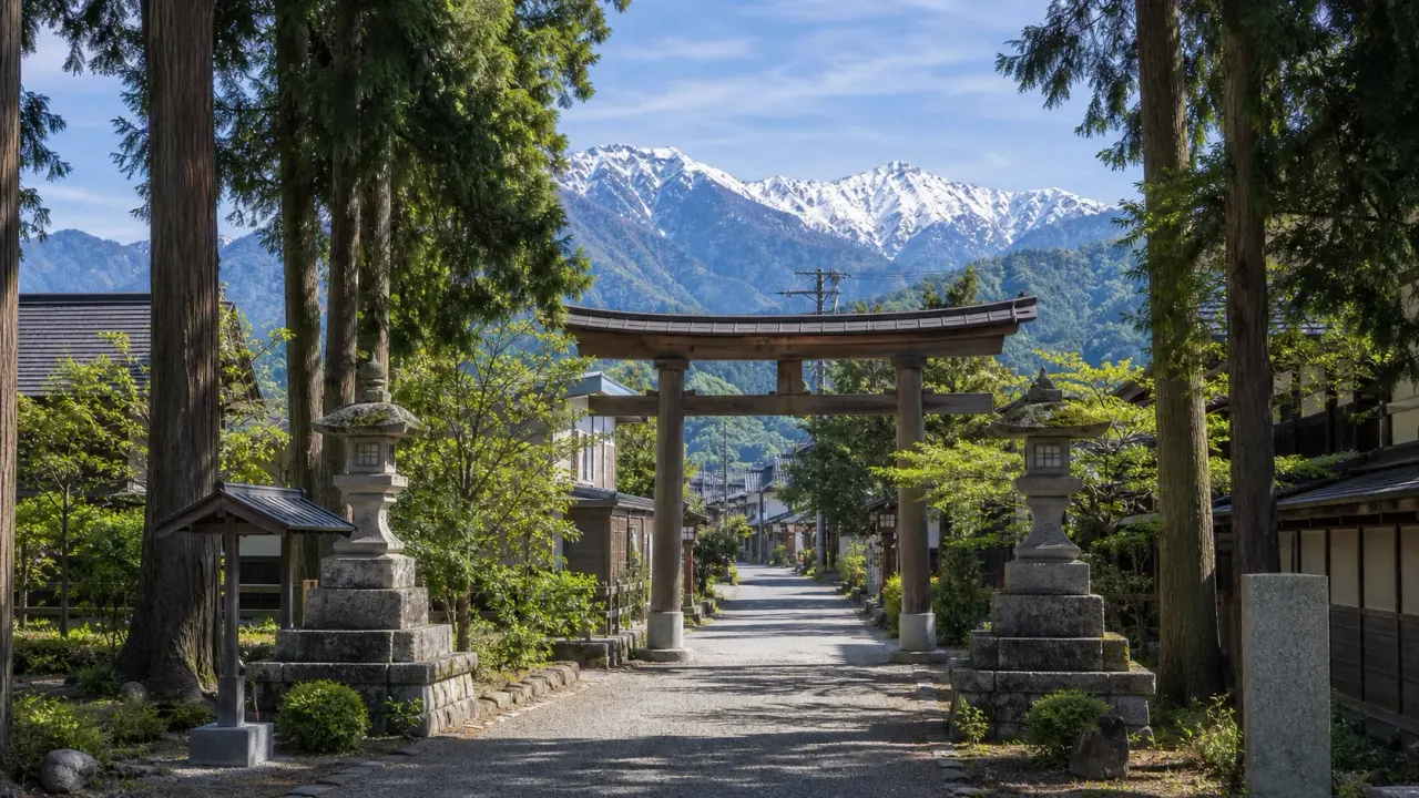 長野県安曇野市の穂高神社を、穂高駅から歩く短時間散歩として紹介。境内、御船祭りの気配、駅前の観光情報センターを合わせた歩き方を公式情報をもとにまとめます。