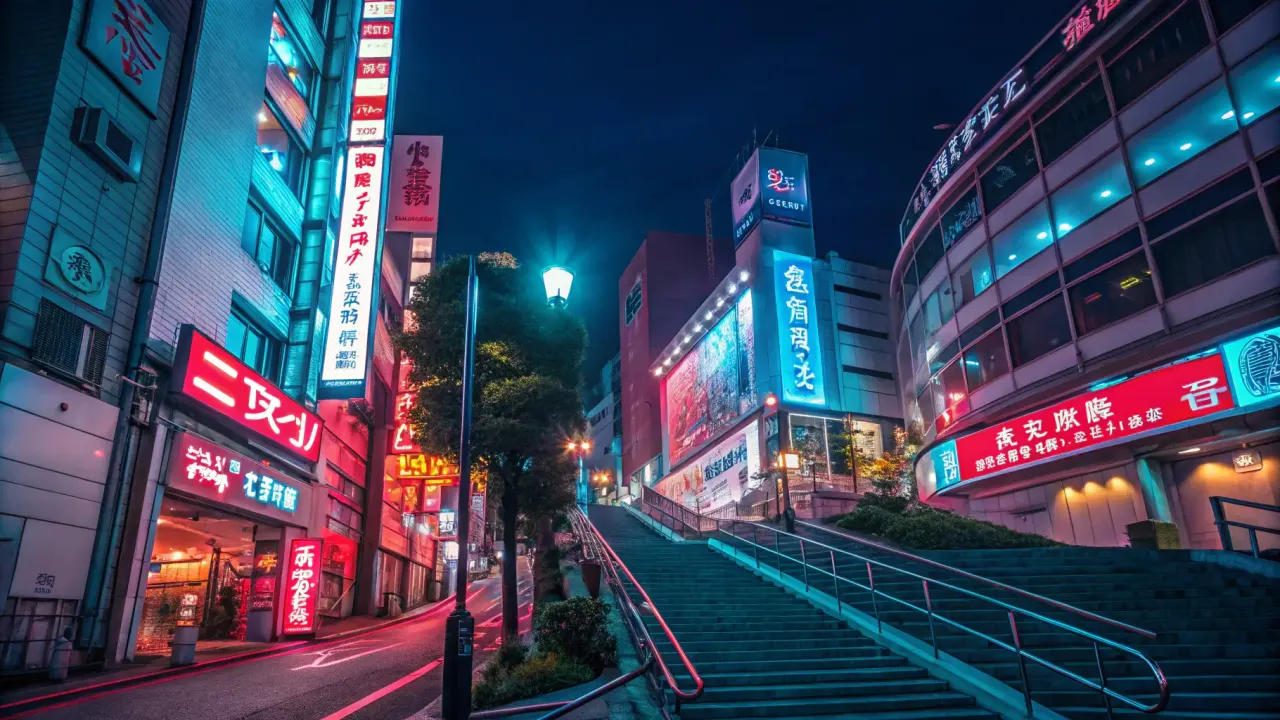 六本木の苋洗坂の歩き方を地図付きで解説。アクセス方法からネオン輝く夜の撮影スポットまで、時間帯で変わる魅力を紹介します。