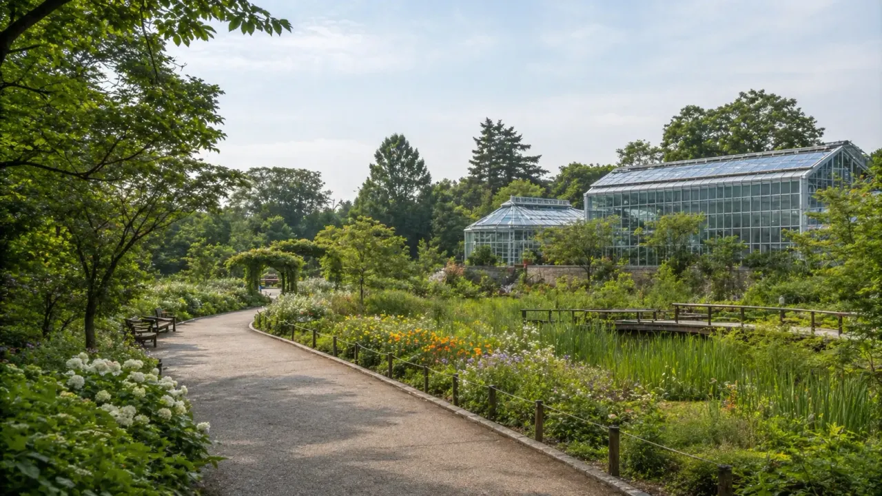 調布市の神代植物公園で平日に楽しむ静かな散歩を紹介。大温室や水生植物園、芝生広場を巡りながら、季節の花と緑に包まれて心を整える半日コースです。