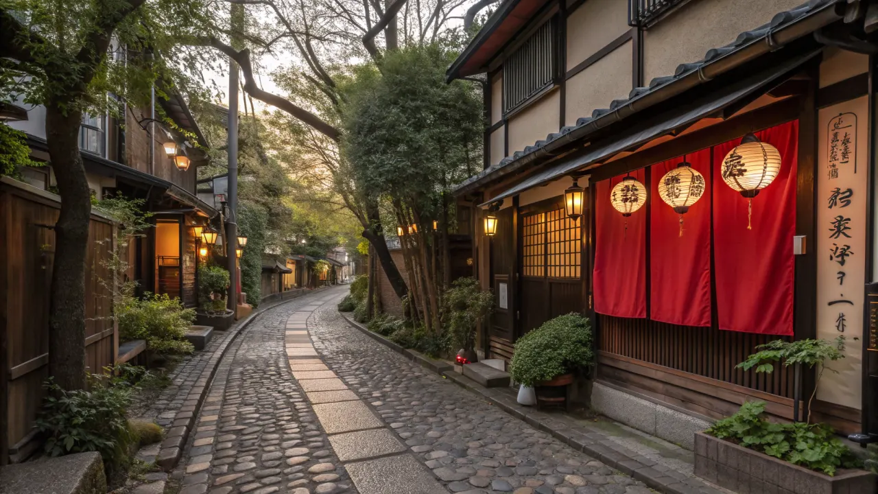 神楽坂の路地裏散歩モデルコースと石畳が美しいカフェ5選を紹介。PCの画面から離れて、心が動かされる風景に出会える散歩です。