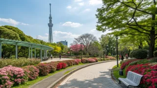 【穴場】亀戸中央公園は江東区の静かな場所|亀戸周辺の公園散歩コース1選