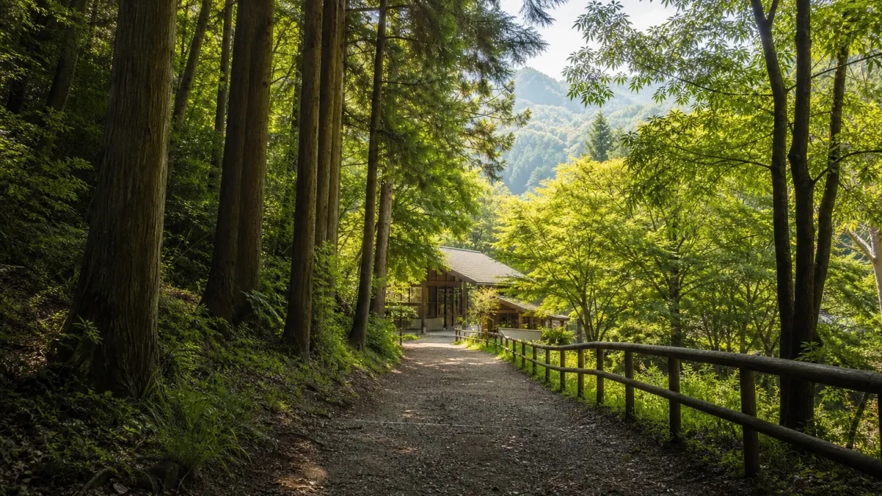 神奈川県立21世紀の森で、森林館、木材工芸センター、散策コース、箱根外輪山北方の眺めをゆるく味わう半日散歩を紹介。南足柄で森に深く入りすぎず自然へ切り替える歩き方をまとめます。