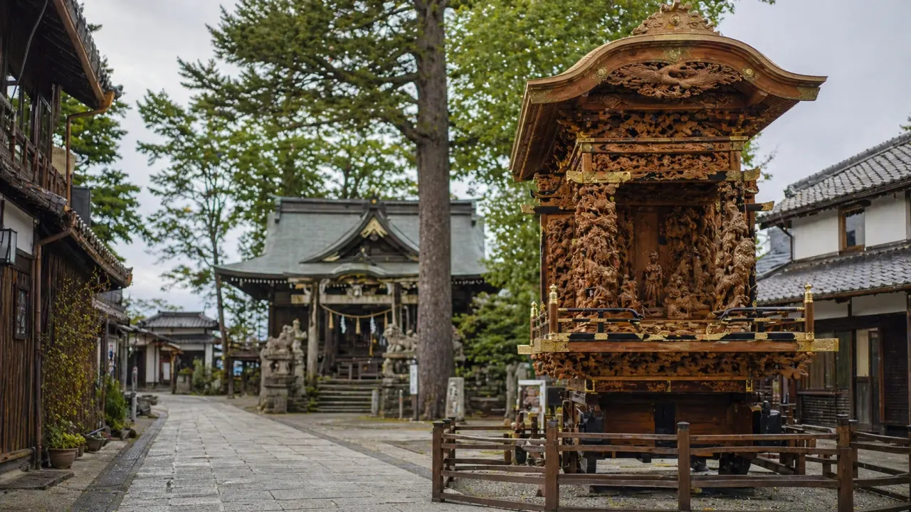 【鹿沼】今宮神社と屋台のまちを歩く、彫刻と路地の半日散歩