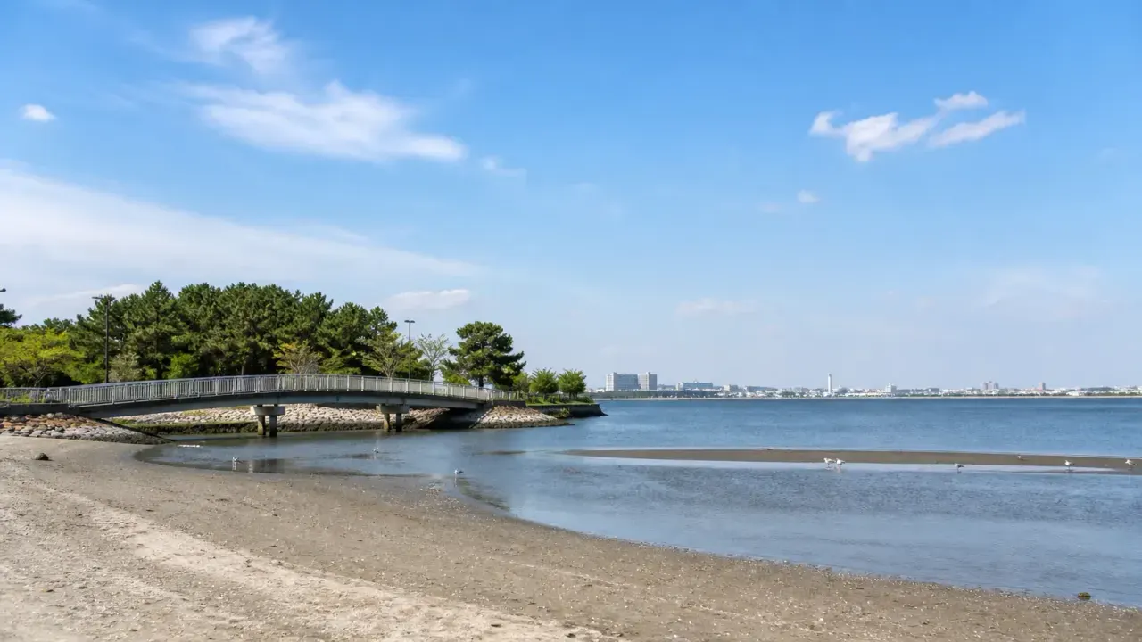 【葛西】葛西海浜公園・西なぎさを歩く|東京湾の干潟と空を見る渚さんぽ