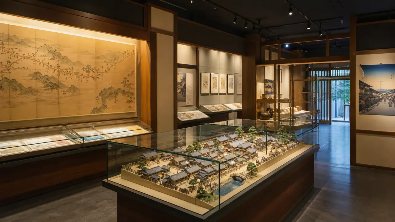 川崎市川崎区の東海道かわさき宿交流館で、川崎宿の展示、休憩スペース、街歩き情報を短時間で見る散歩を紹介。京急川崎駅から徒歩6分の無料スポットです。
