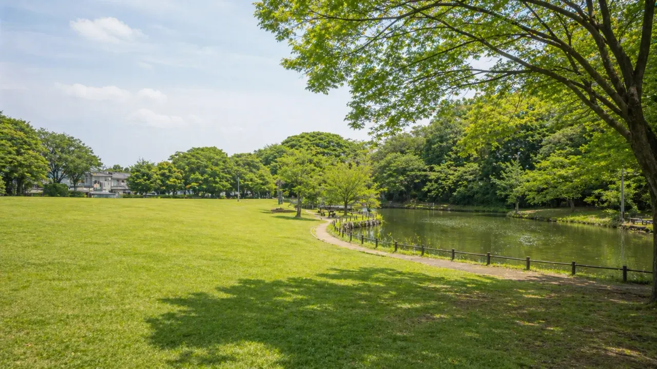 岸根公園で、駅前とは思えない芝生と池の余白を味わう散歩を紹介。ひょうたん原っぱや篠原池をつなぎながら、新横浜近くで1時間だけ気持ちを整える歩き方をまとめます。
