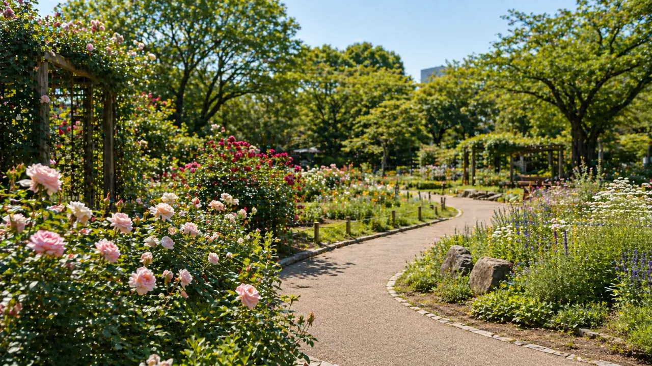 横浜市こども植物園で、バラ園や野草園を静かに歩く散歩を紹介。大きすぎない園内で、植物に視線を寄せながら気分を切り替える1時間の使い方をまとめます。