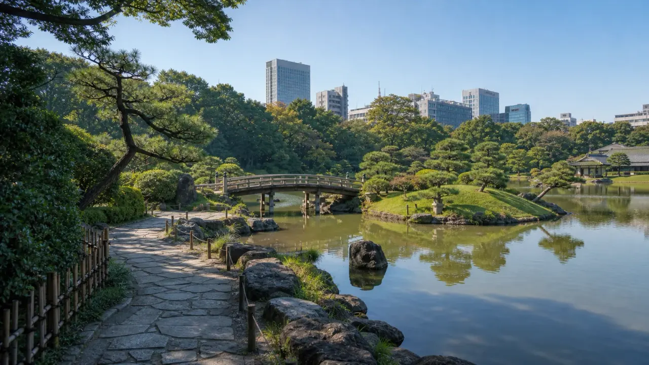 飯田橋・後楽園から歩ける小石川後楽園を、平日午前のひとり散歩目線で紹介。混雑を避ける歩き方、見どころの回り方、滞在時間の目安をまとめました。
