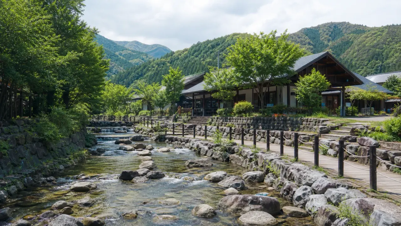 山梨県小菅村の道の駅こすげ周辺で、休憩、山村の緑、小菅川の水音を短時間で楽しむ散歩を紹介。公式情報をもとに、ドライブ途中の歩き方、温泉や買い物との組み合わせ、奥多摩方面から訪れるときの注意点をまとめます。