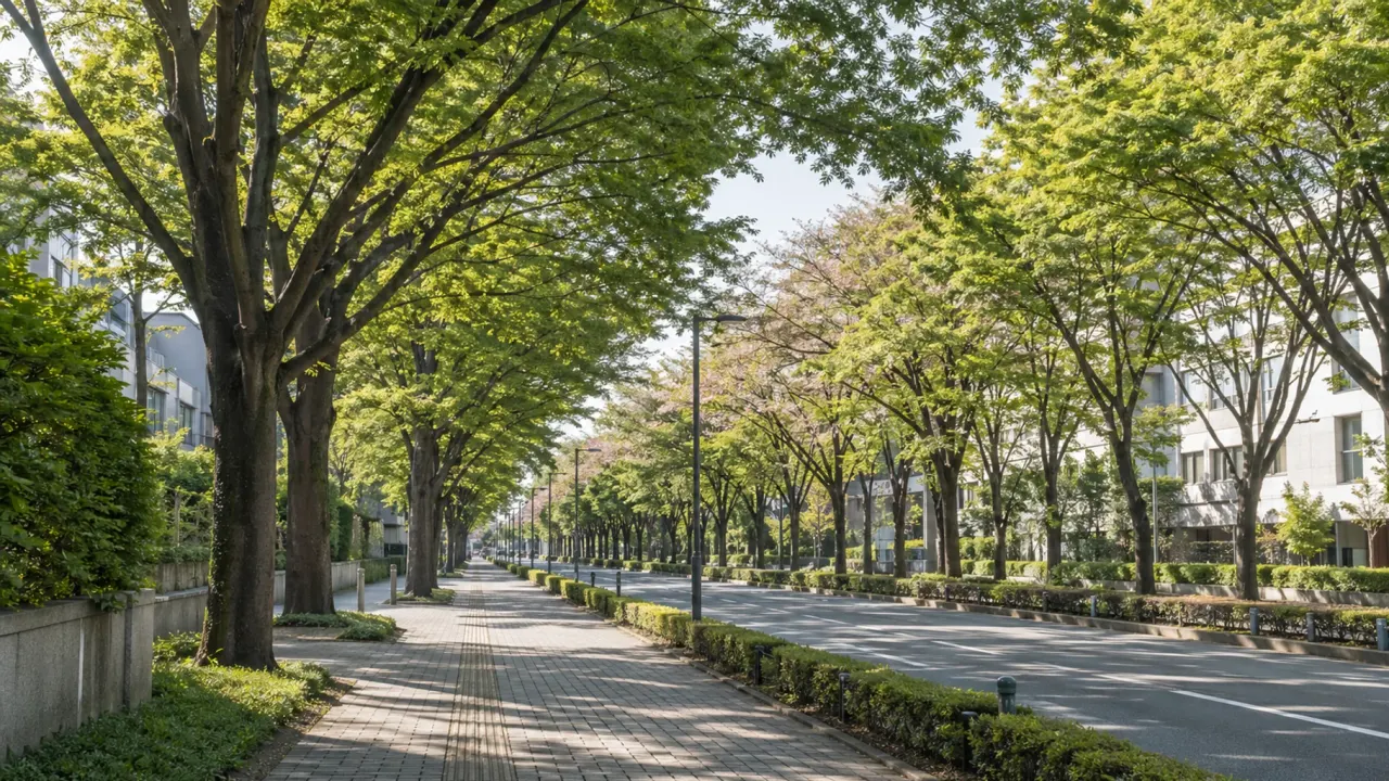 大学通りをゆっくり歩き、国立らしい並木と余白を味わう散歩を紹介。旧国立駅舎から一橋大学方面へ伸びるメインストリートで、四季の変化と静かな歩き方をまとめました。