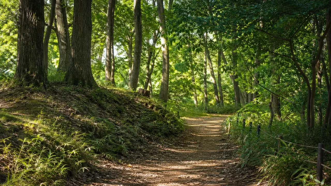 国立市の城山公園で、雑木林と居館跡が残る静かな散歩を紹介。歴史環境保全地域に指定された南部の森で、野鳥や季節の草花に触れながら心をほどく時間をまとめました。