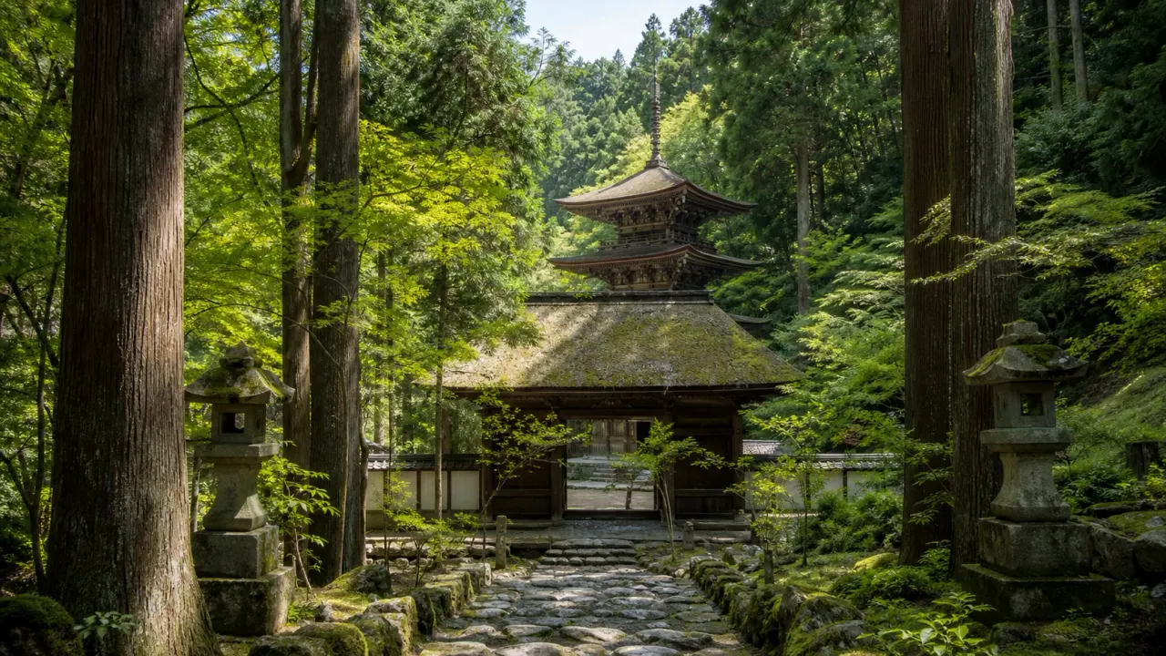 【益子・西明寺】三重塔と楼門をたずねる、里山の静かな寺院さんぽ
