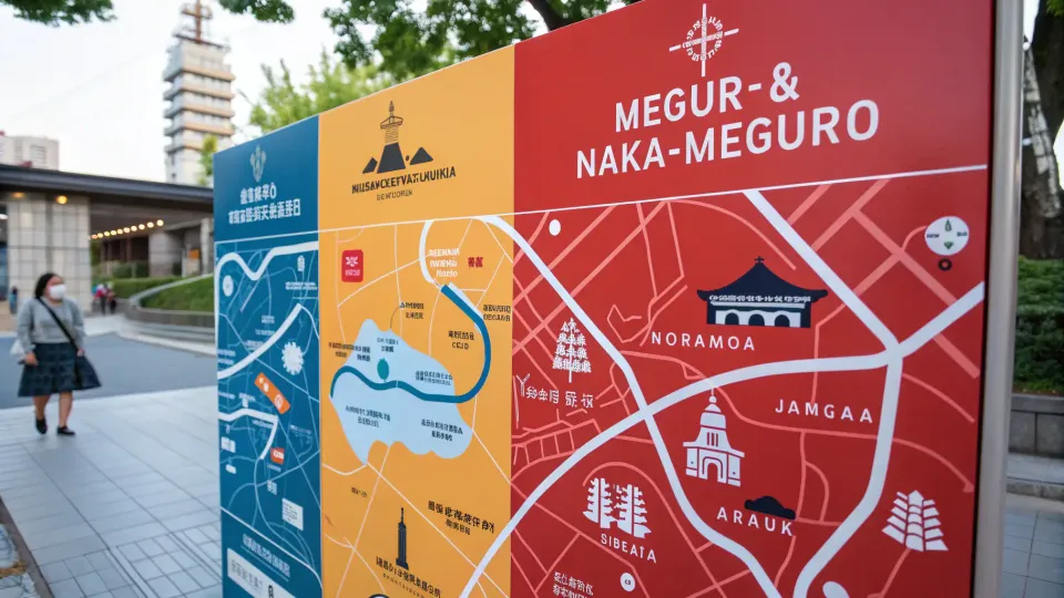 【地図で解説】目黒と中目黒の決定的な違い3つと地名の由来