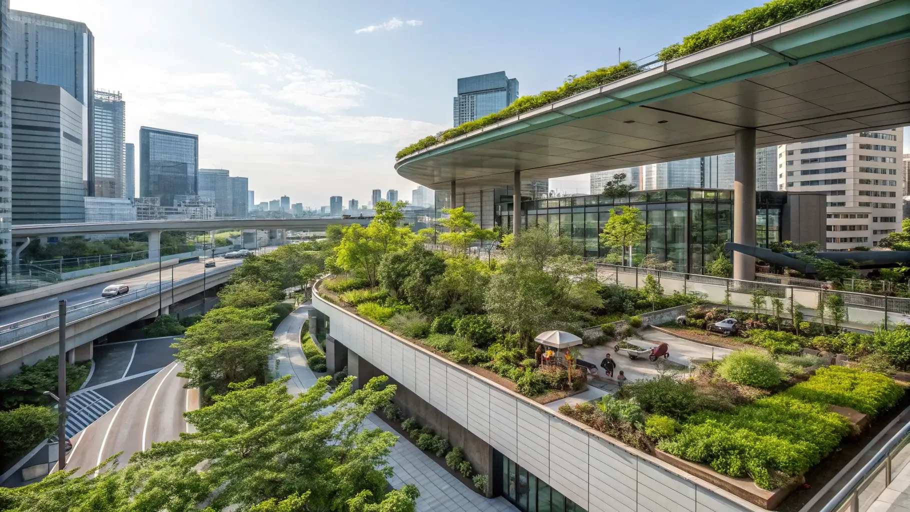 【体験談】目黒天空庭園の散歩コース｜大橋ジャンクションにある目黒区の穴場庭園は本当に静かだった
