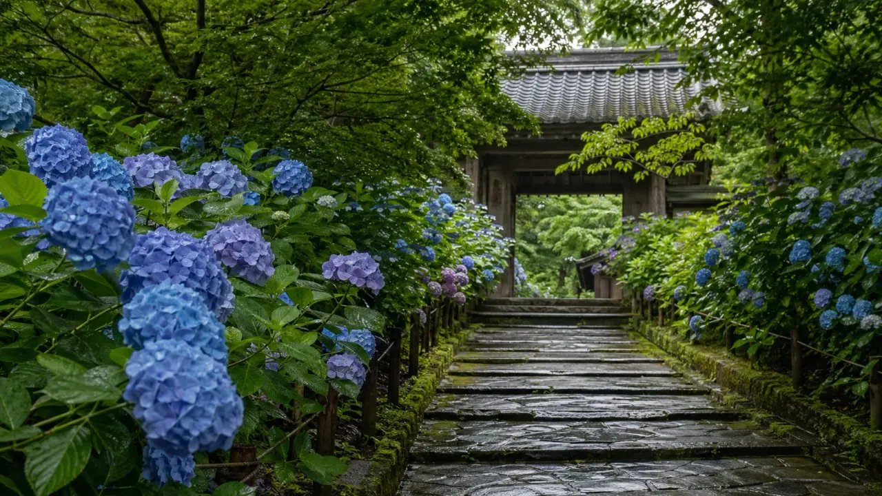北鎌倉の明月院を、あじさいと寺院の静けさを中心に歩く散歩先として紹介。混雑しやすい季節でも気分を整えやすい回り方をまとめます。