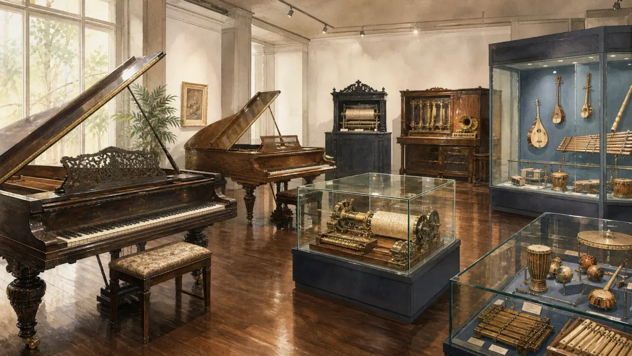 新宿区信濃町の民音音楽博物館を散歩目線で紹介。展示ルームの開館時間、入館料、休館日、アクセス、見どころを公式情報をもとに整理します。