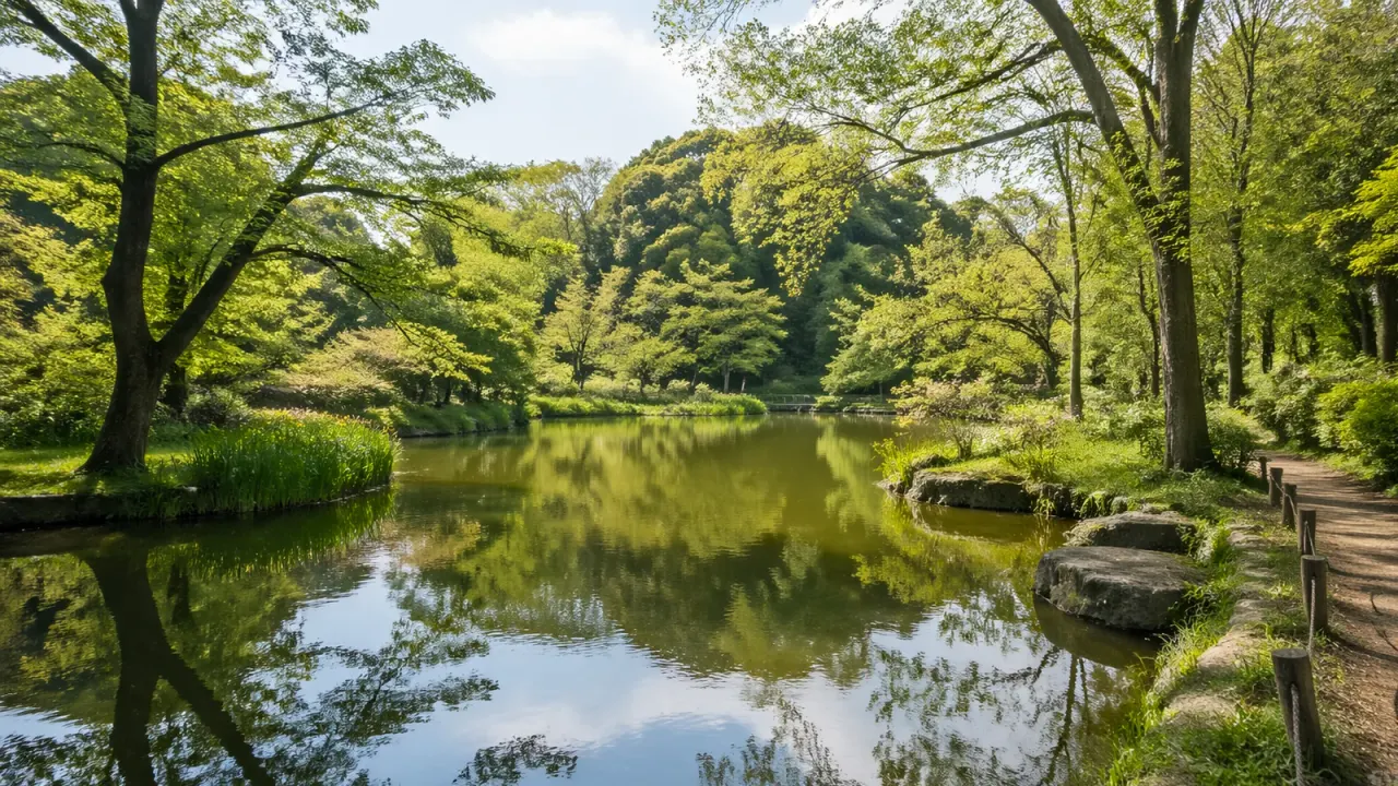 県立三ツ池公園で、3つの池と樹林を静かに歩く散歩を紹介。水辺とコリア庭園をつなぎながら、横浜で1時間半ほど気持ちをほどく使い方をまとめます。