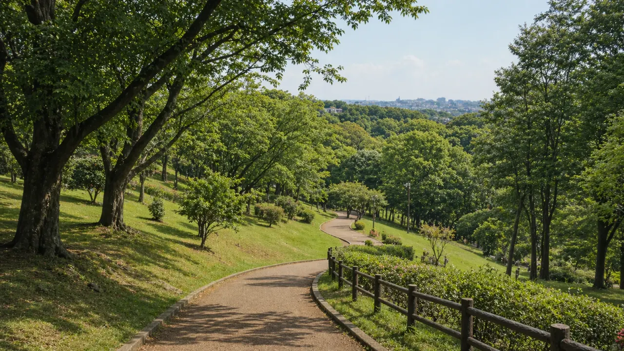 三ツ沢公園で、起伏のある園路とトリムコースを静かに歩く散歩を紹介。試合日のにぎわいを避けて、横浜の丘の緑に身を預ける1時間半の使い方をまとめます。