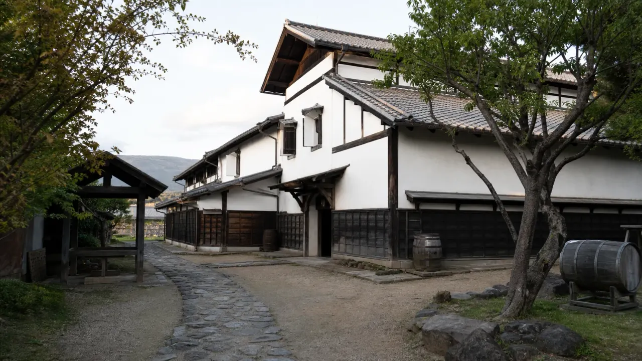 甲州市勝沼町の宮光園で、日本ワインの歴史、旧宮崎葡萄酒醸造場、資料展示、勝沼のまちなみを短く歩く散歩を紹介。公式情報をもとに、観覧時間、休館日、料金、アクセスをまとめます。