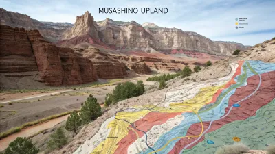 【地図で解説】武蔵野台地とは｜範囲はどこまで？地盤の特徴と成り立ち