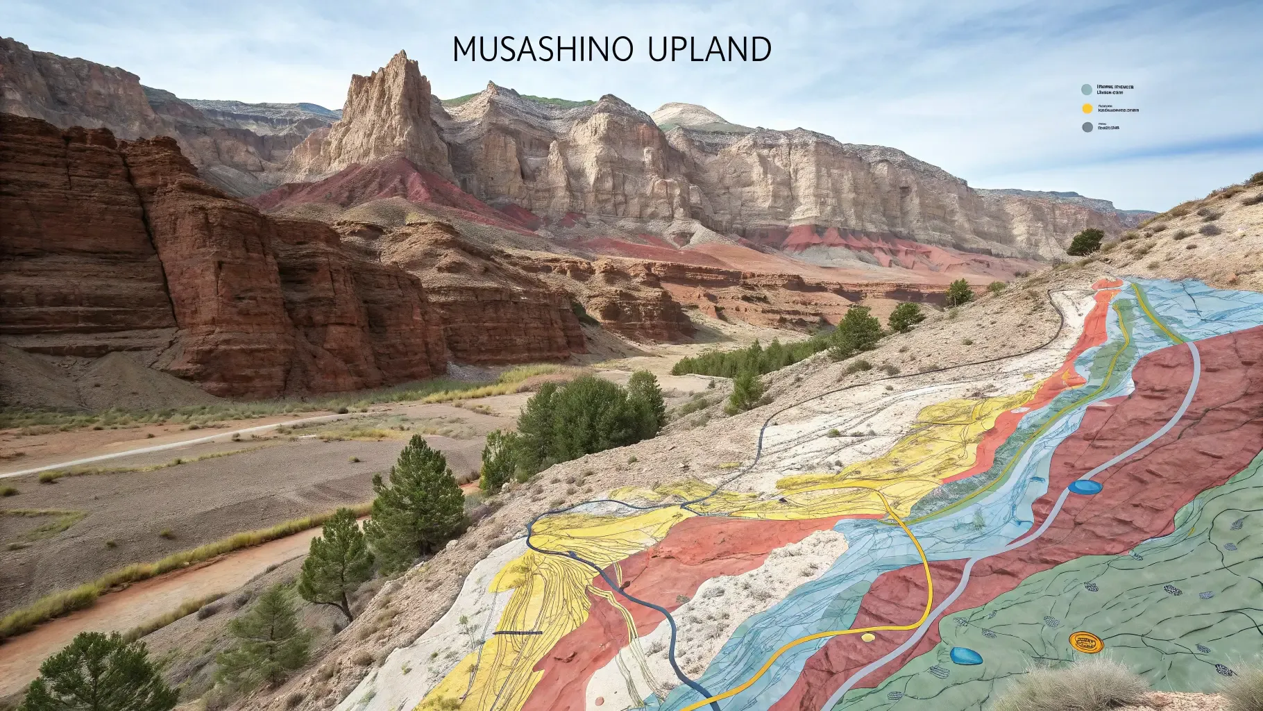 【地図で解説】武蔵野台地とは｜範囲はどこまで？地盤の特徴と成り立ち