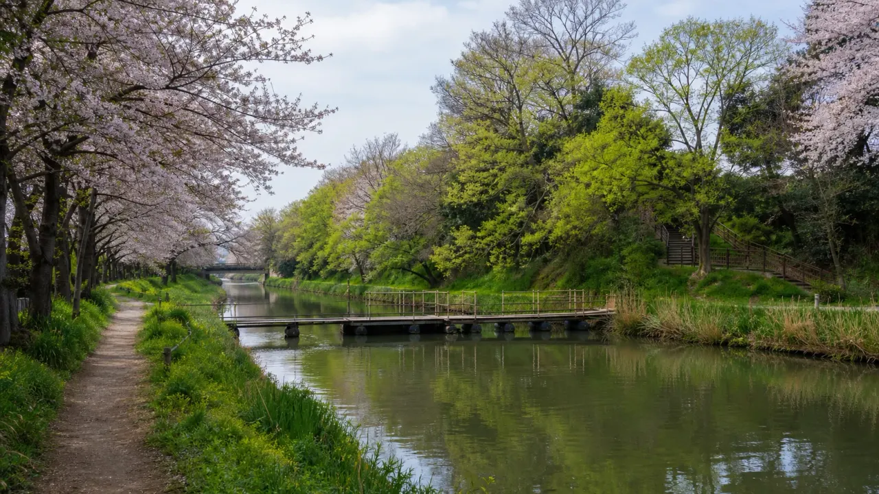 【流山・運河】利根運河と運河水辺公園を歩く静かな水辺さんぽ