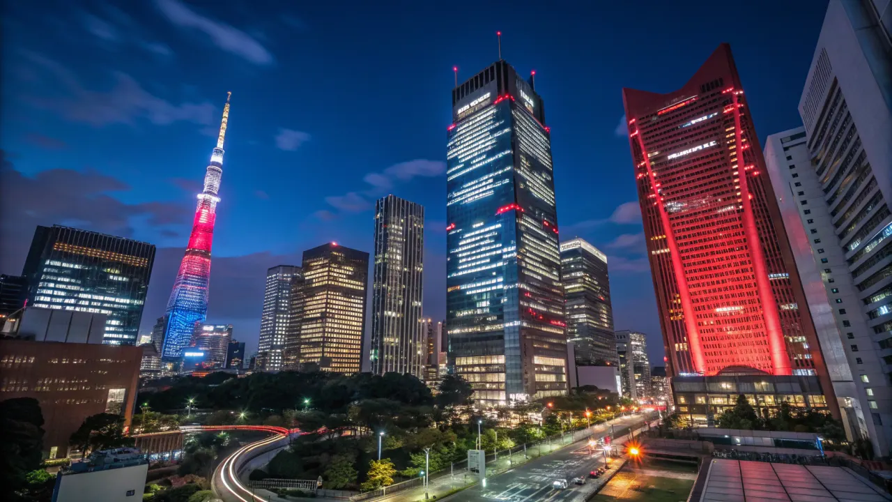 西新宿の高層ビル夜景を無料で楽しむ散歩マップを紹介。東京都庁展望室の絶景から幻想的なビル群を巡る90分のモデルコースと、穴場スポットの情報を解説します。