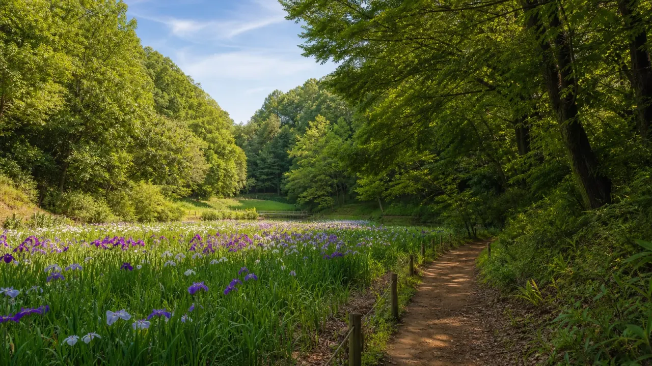 横浜市旭区の追分市民の森で、帷子川の源流域、谷戸の田園風景、菜の花やひまわりなどの花畑をゆるく歩く散歩を紹介。三ツ境駅方面から自然に切り替える半日未満の使い方をまとめます。