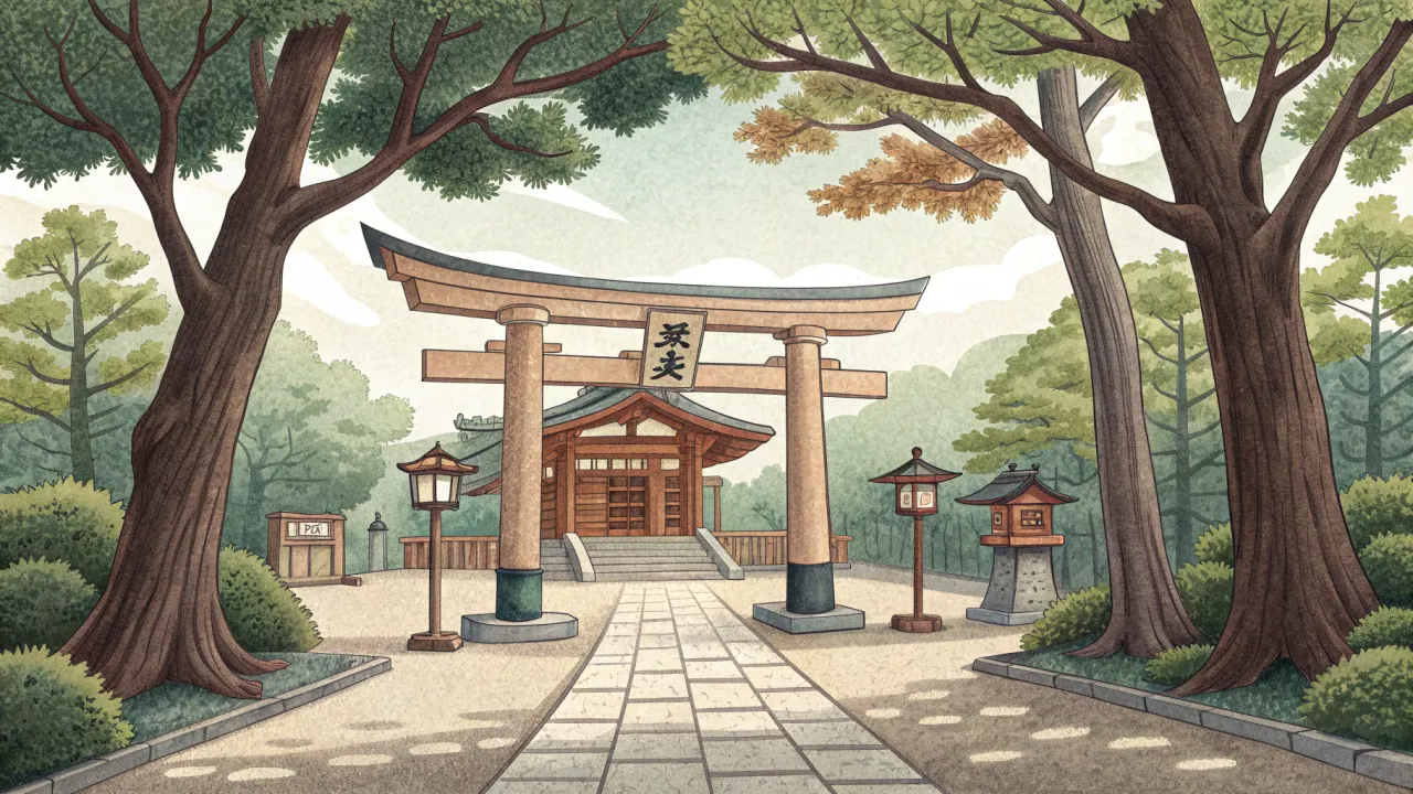 府中市の大國魂神社で過ごす静かな朝の散歩コースを紹介。ケヤキ並木を抜けて神域の森で深呼吸する、心を整える30分の過ごし方を詳しく解説します。