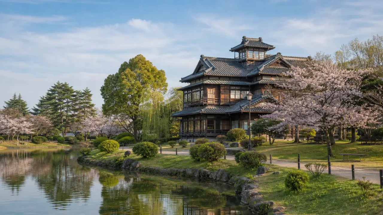 群馬県前橋市の臨江閣と前橋公園周辺を歩く散歩ガイド。国指定重要文化財の近代和風建築、庭園、街なかの緑を短時間で楽しむ流れを公式情報をもとにまとめます。