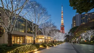 六本木けやき坂イルミネーション｜静かな光の物語を歩く夜