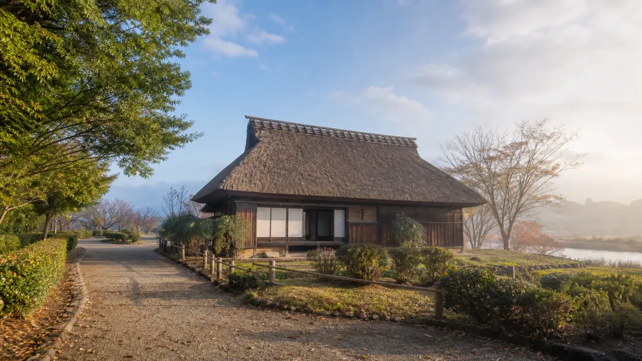相模原市緑区大島の相模原市古民家園で、神奈川県指定重要文化財の旧青柳寺庫裡と相模川自然の村公園を短くつなぐ散歩を紹介。開園時間、休園日、アクセス、相模川沿いとの組み合わせ方をまとめます。