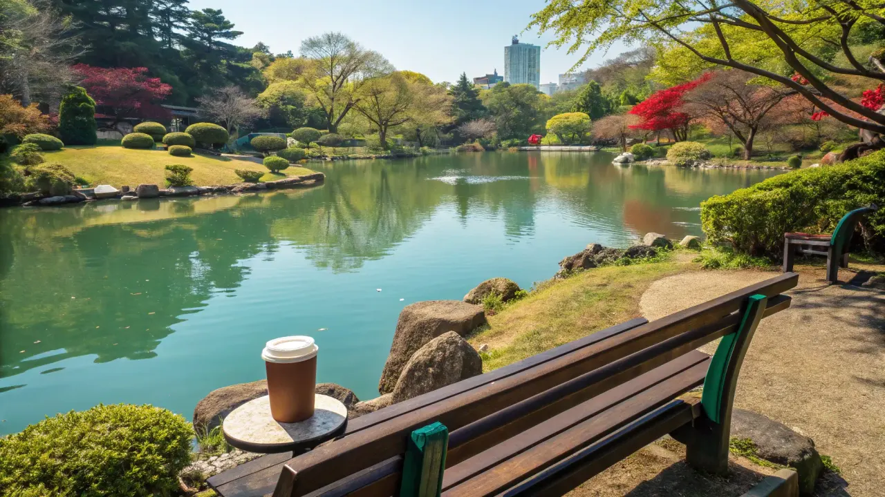 大田区の洗足池公園の散歩コースと周辺のおすすめカフェ3選を紹介。都心から30分でアクセスできる穏やかな水辺で、デジタルから離れた癒やしの時間を過ごせます。