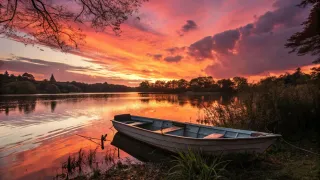 【練馬の休日】石神井公園と石神井池で過ごす静かな散歩｜ボートから見る夕景と3つの癒し