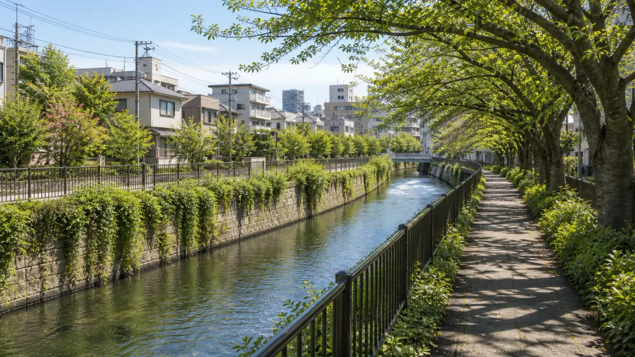 石神井川がどこからどこまで流れるのかを、東京都公式情報をもとに整理。小平から練馬、板橋、王子、隅田川までの流れと、散歩しやすい区間を紹介します。