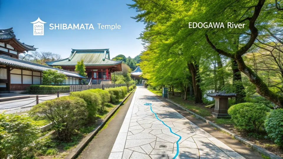 【地図付き】柴又帝釈天から江戸川への散歩コース決定版｜心が和む半日プラン