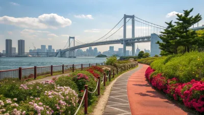 【地図付き】芝浦の散歩ルート3選｜レインボーブリッジの絶景を楽しむ海沿いコース